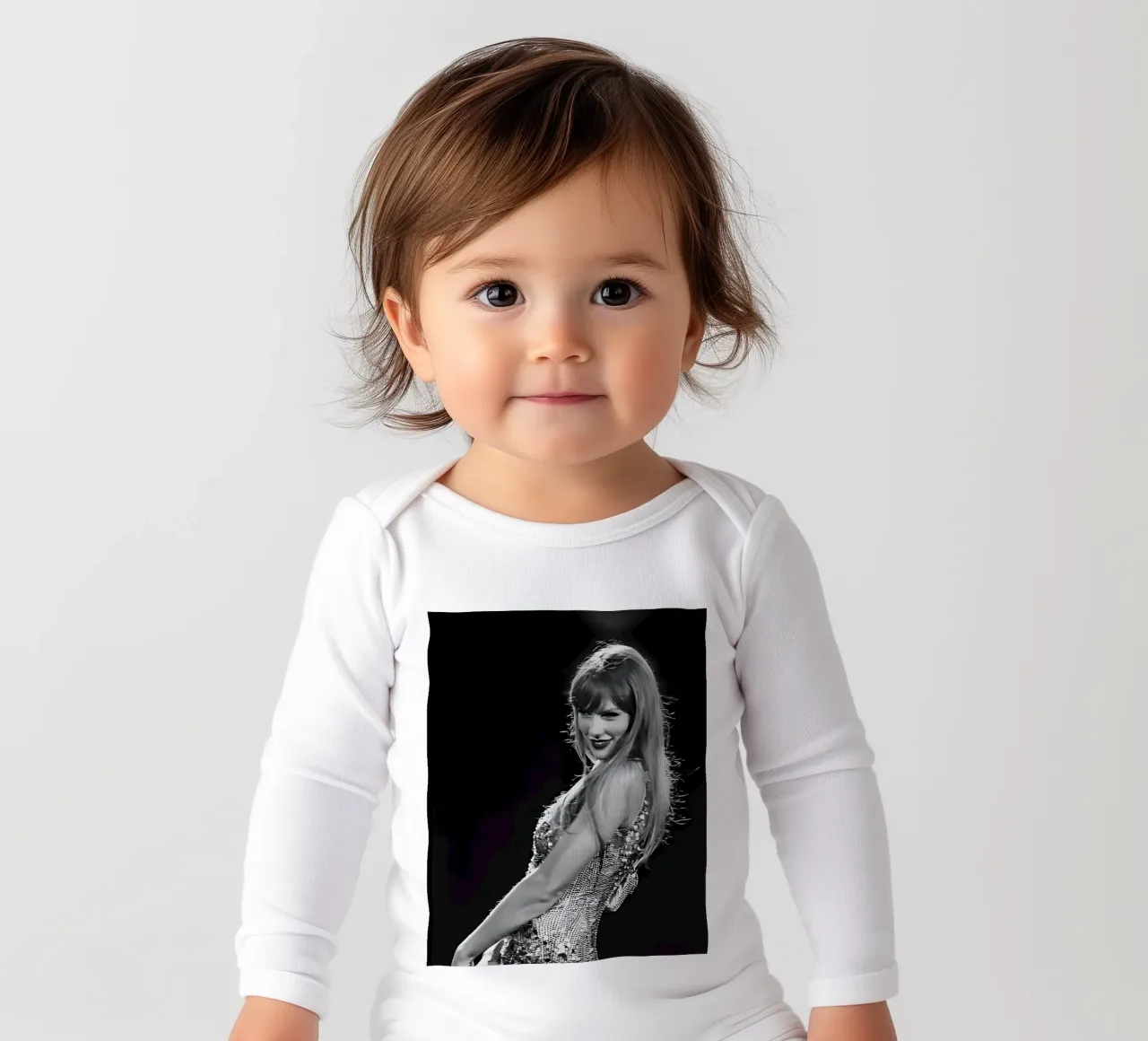 Taylor Swift sul palco body neonato maniche lunghe da vintage singer