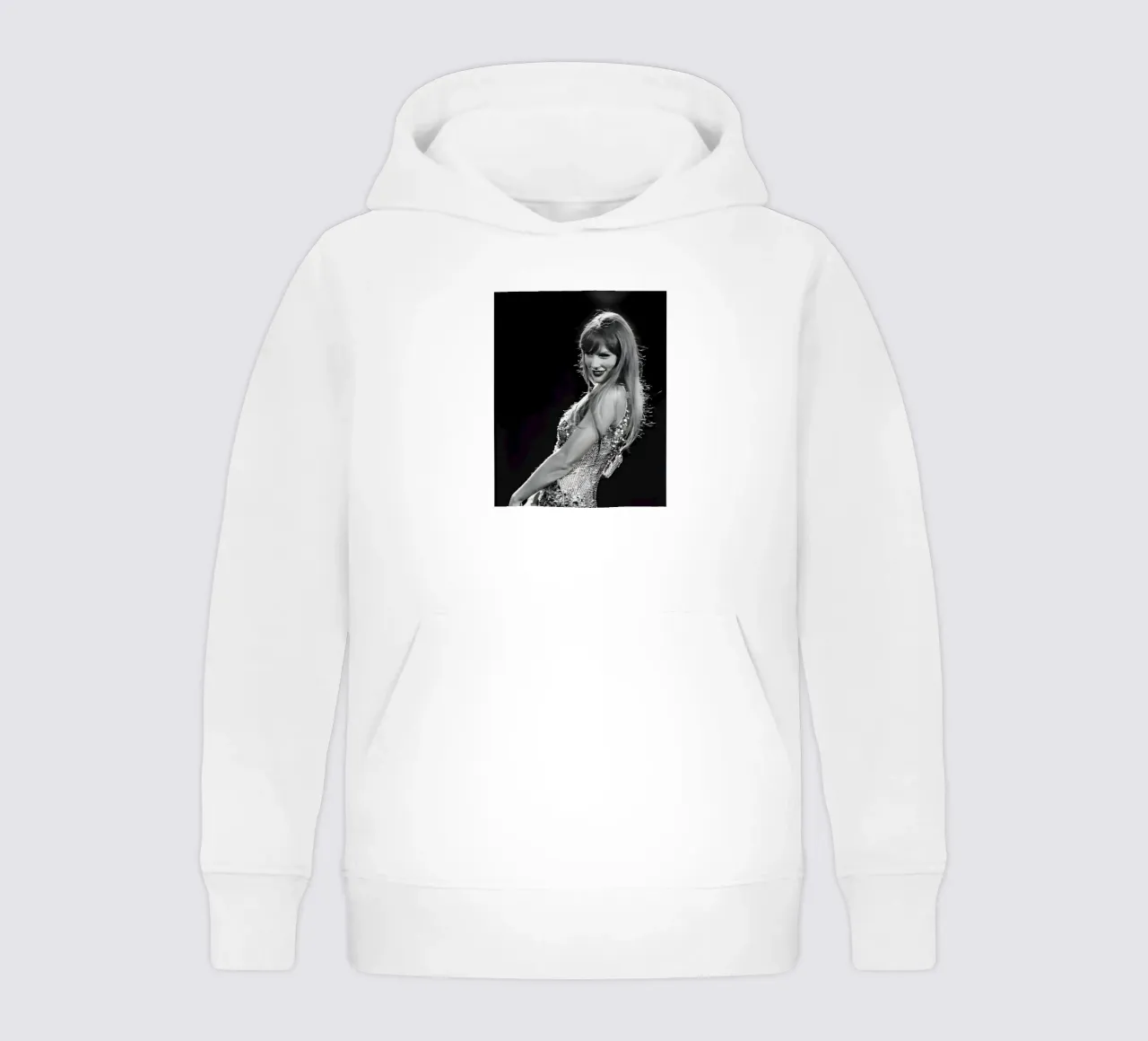 Taylor Swift en el escenario sudadera con capucha para niño de vintage singer