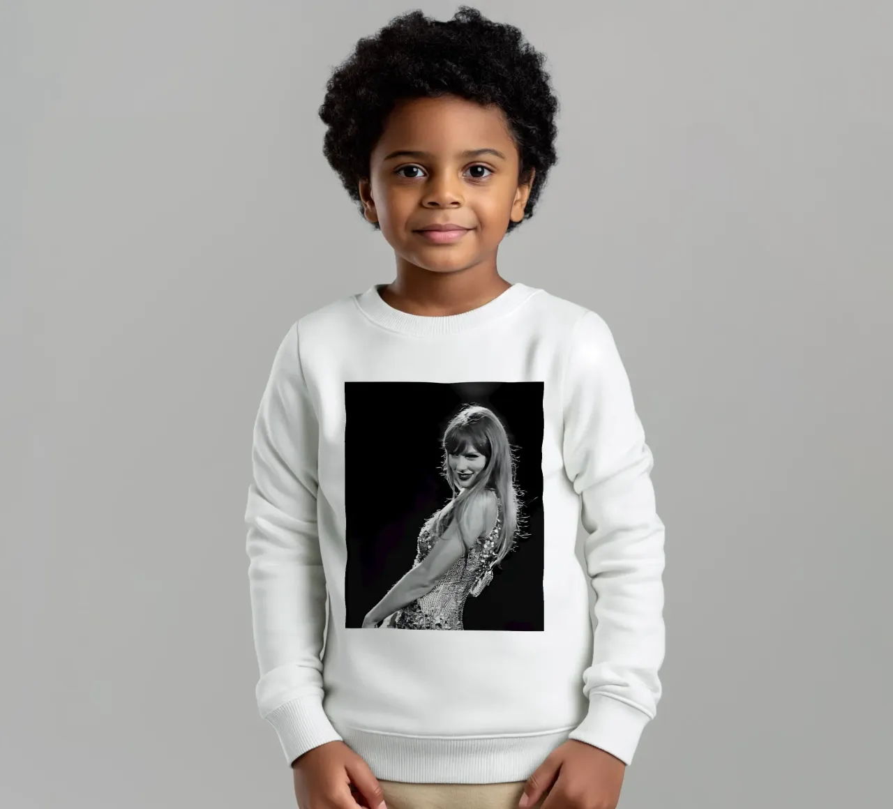 Taylor Swift sul palco felpa bambino da vintage singer