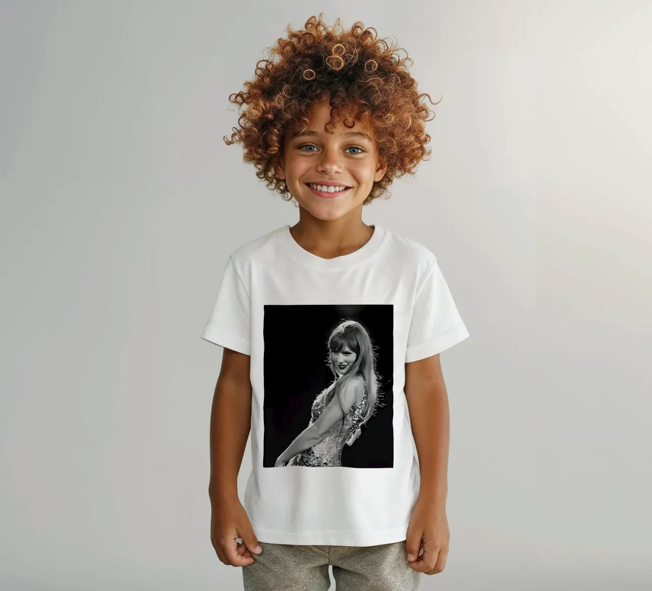 Taylor Swift sul palco t-shirt bambini da vintage singer