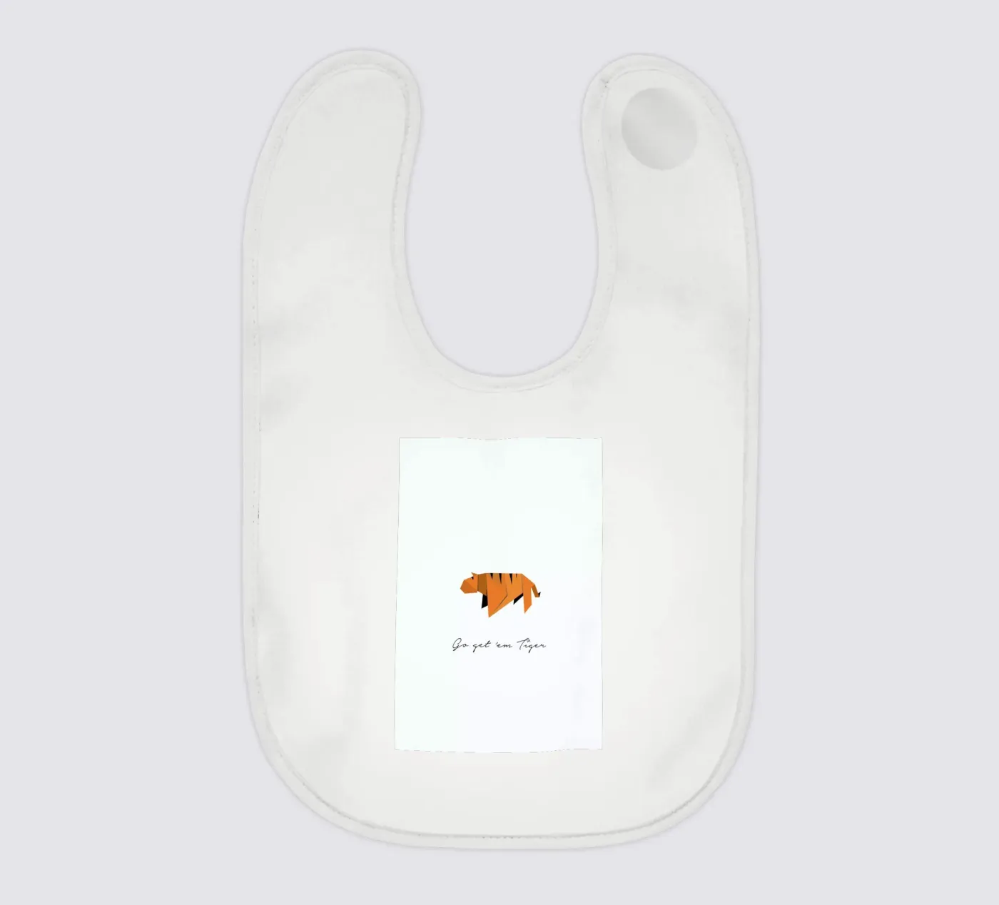Tiger Babylätzchen von Trabolt Design