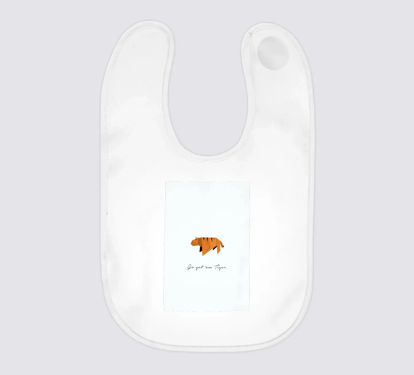 Tiger Babylätzchen von Trabolt Design