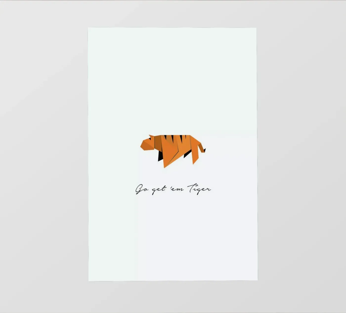 Tiger backlit folie van Trabolt Design