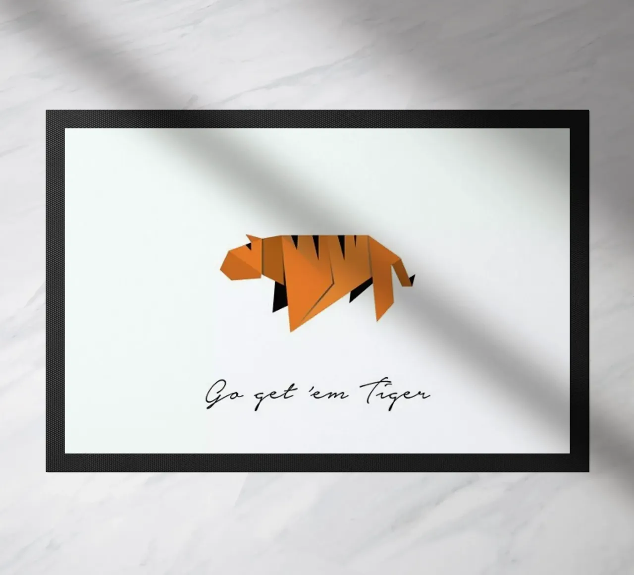 Tiger doormat by Trabolt Design