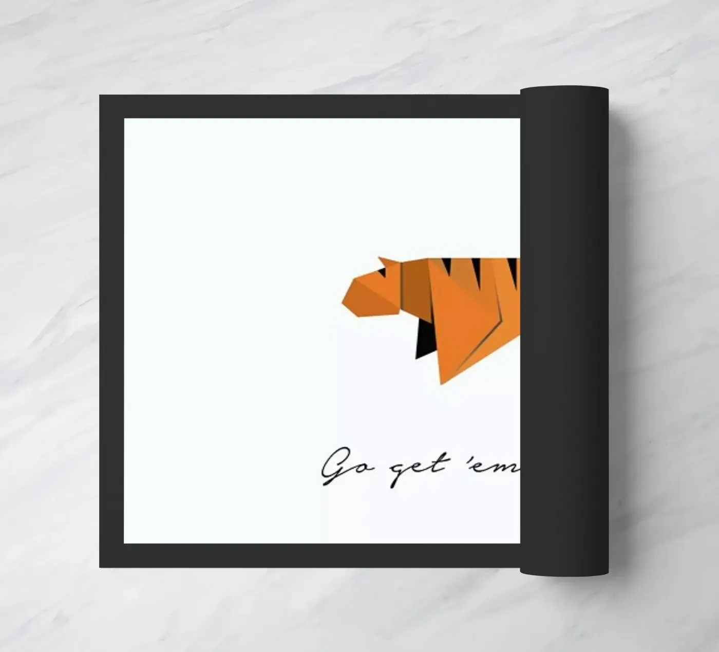 Tiger Fußmatte von Trabolt Design