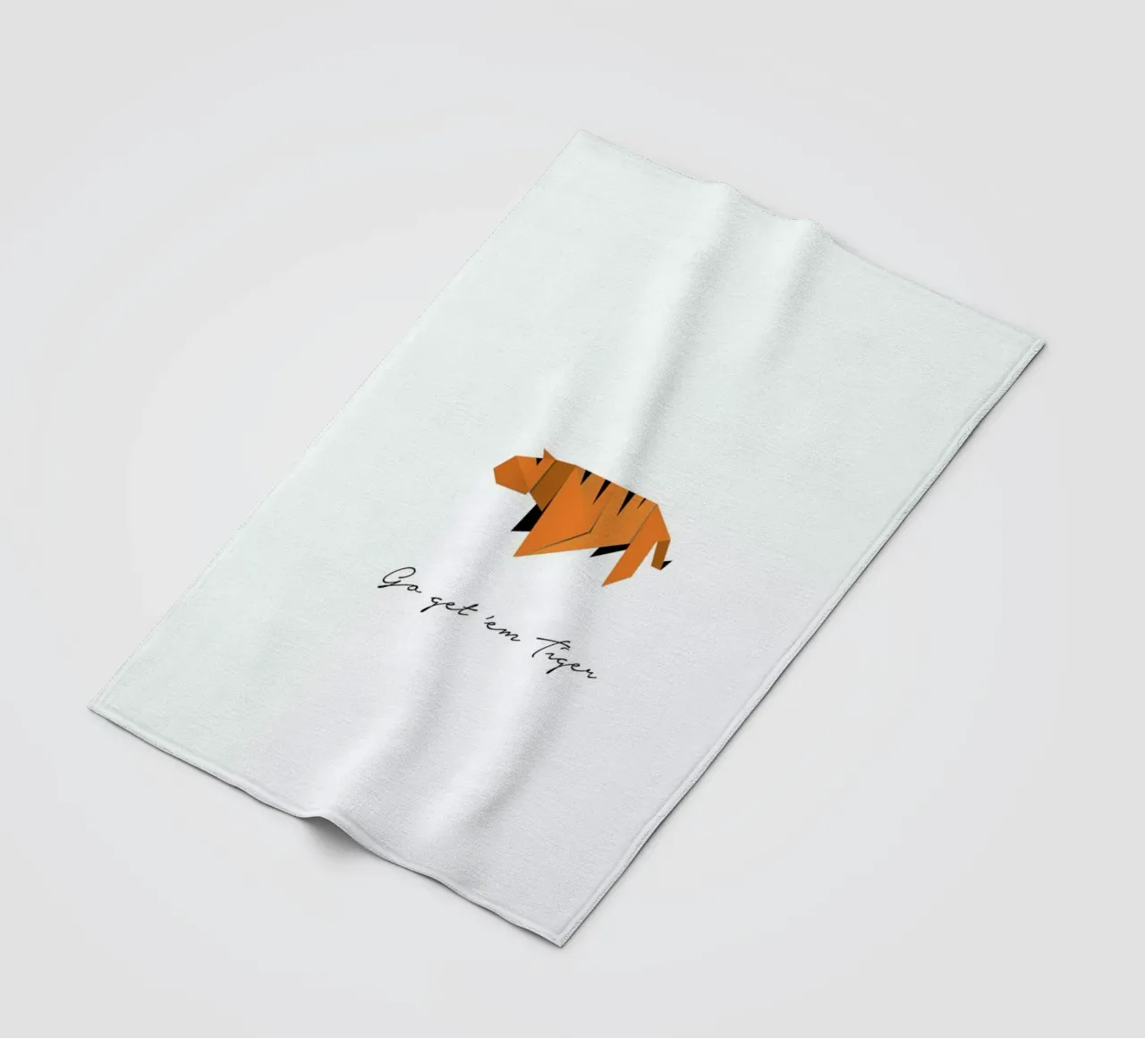 Tiger Fleecedecke von Trabolt Design