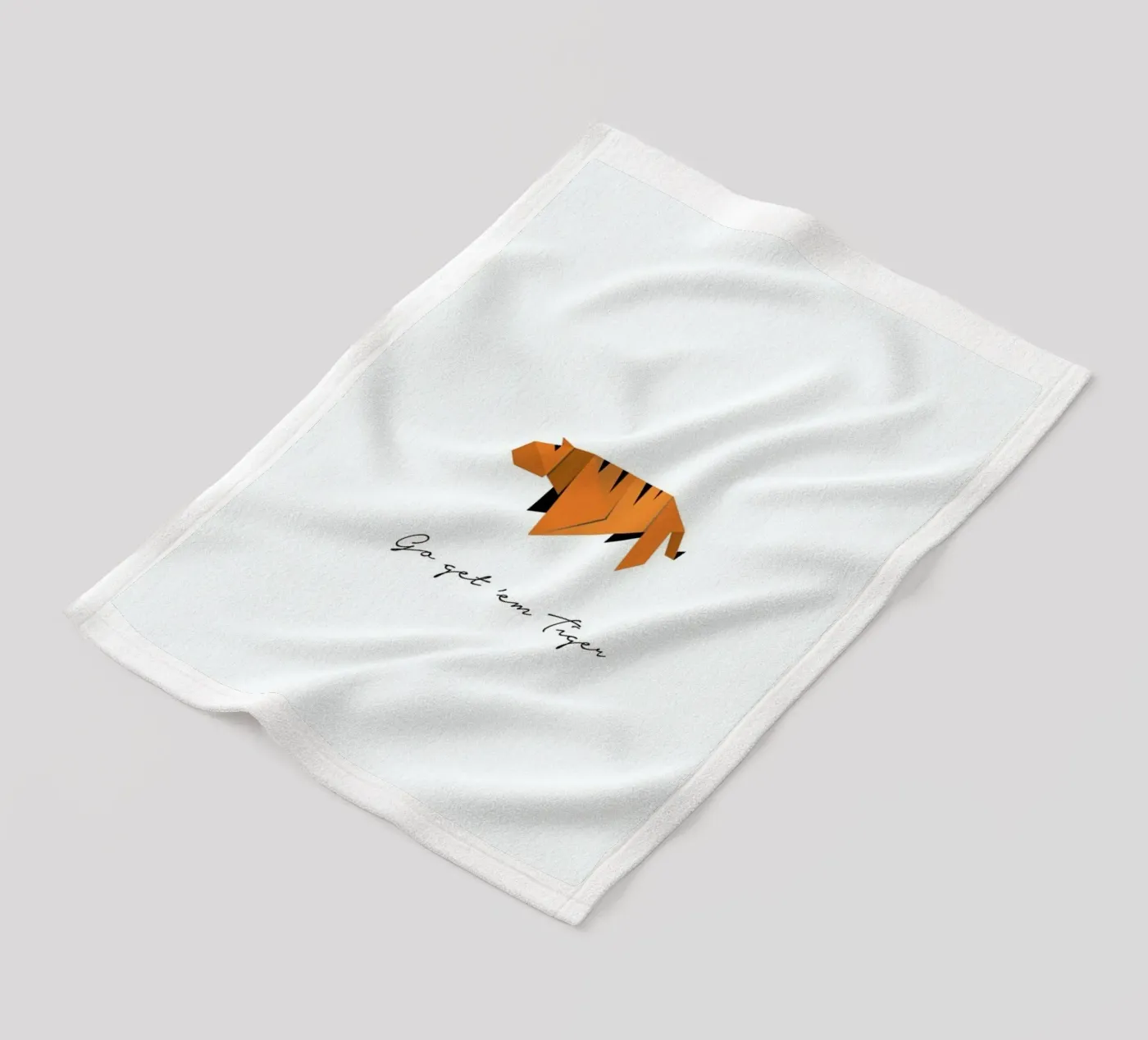 Tiger fleecedeken van Trabolt Design