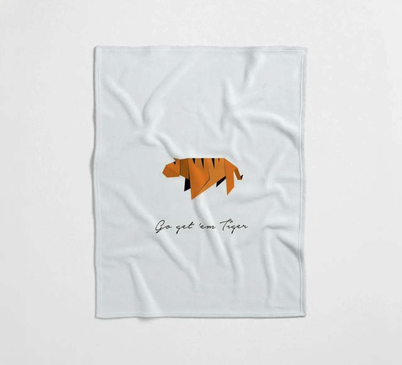 Tiger Fleecedecke von Trabolt Design