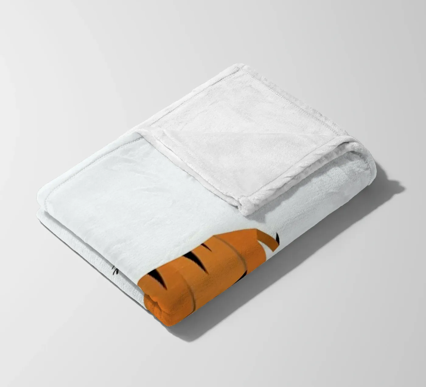 Tiger fleece blanket by Trabolt Design