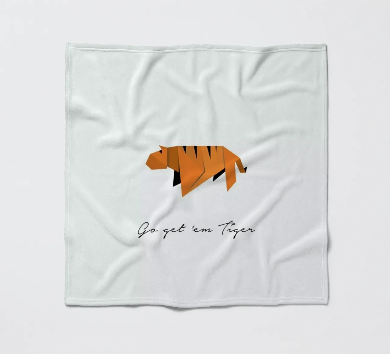 Tiger Fleecedecke von Trabolt Design