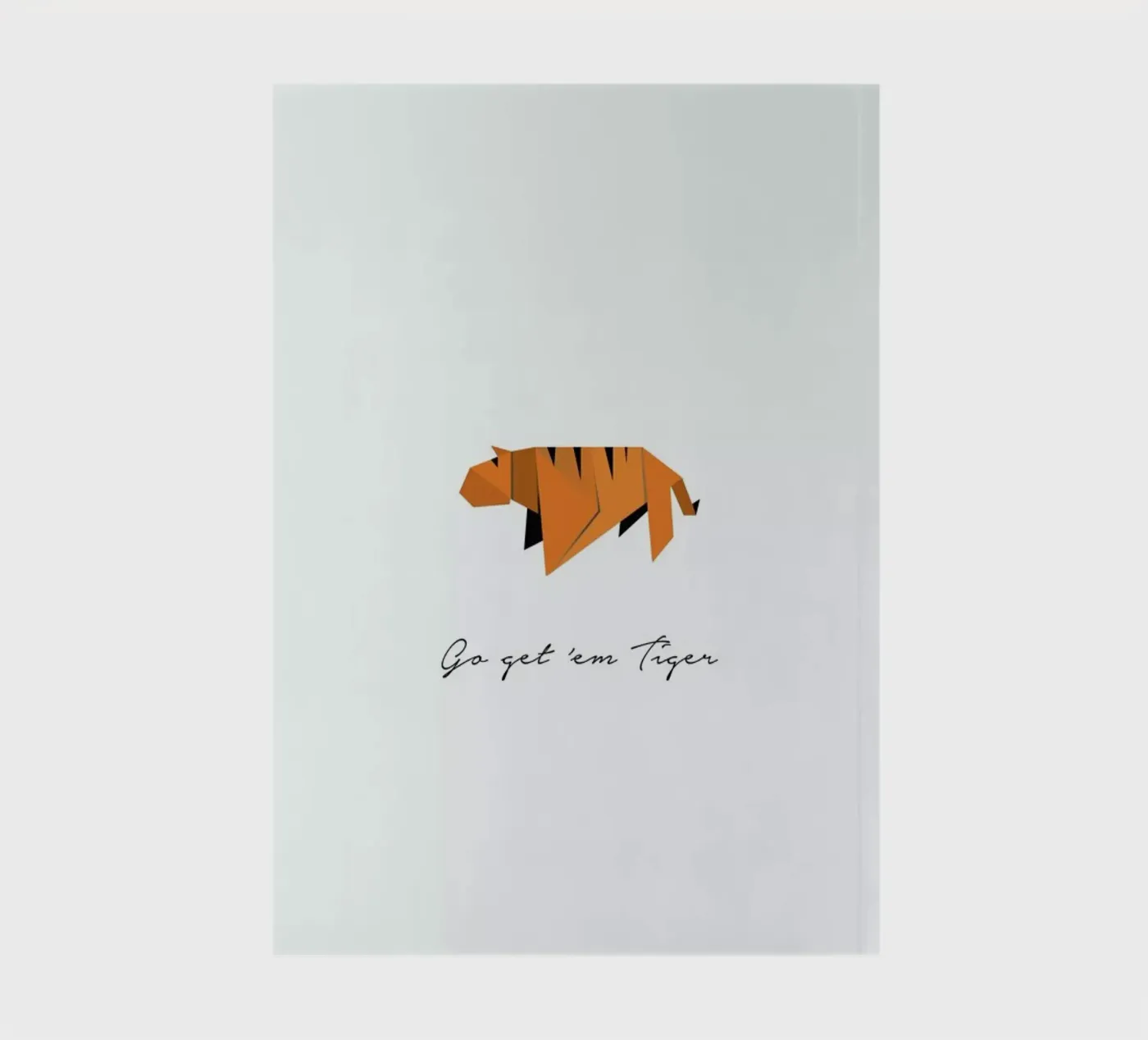 Tiger notebook by Trabolt Design