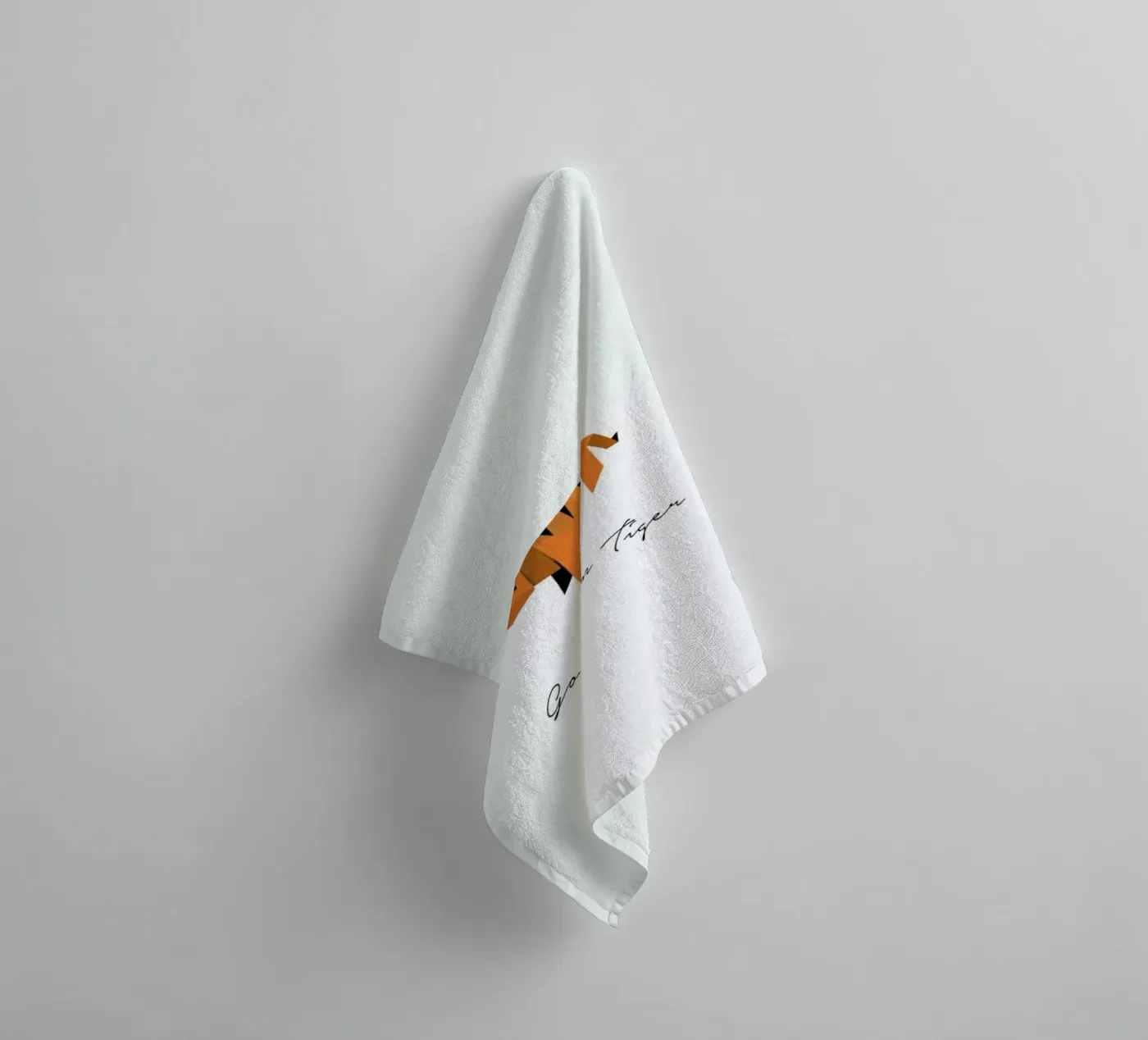 Tiger badhanddoek van Trabolt Design