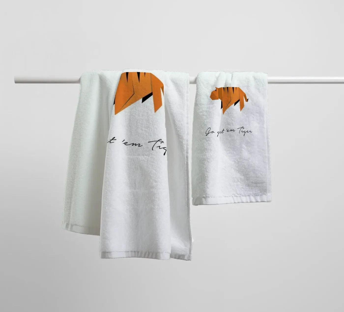 Tiger badhanddoek van Trabolt Design