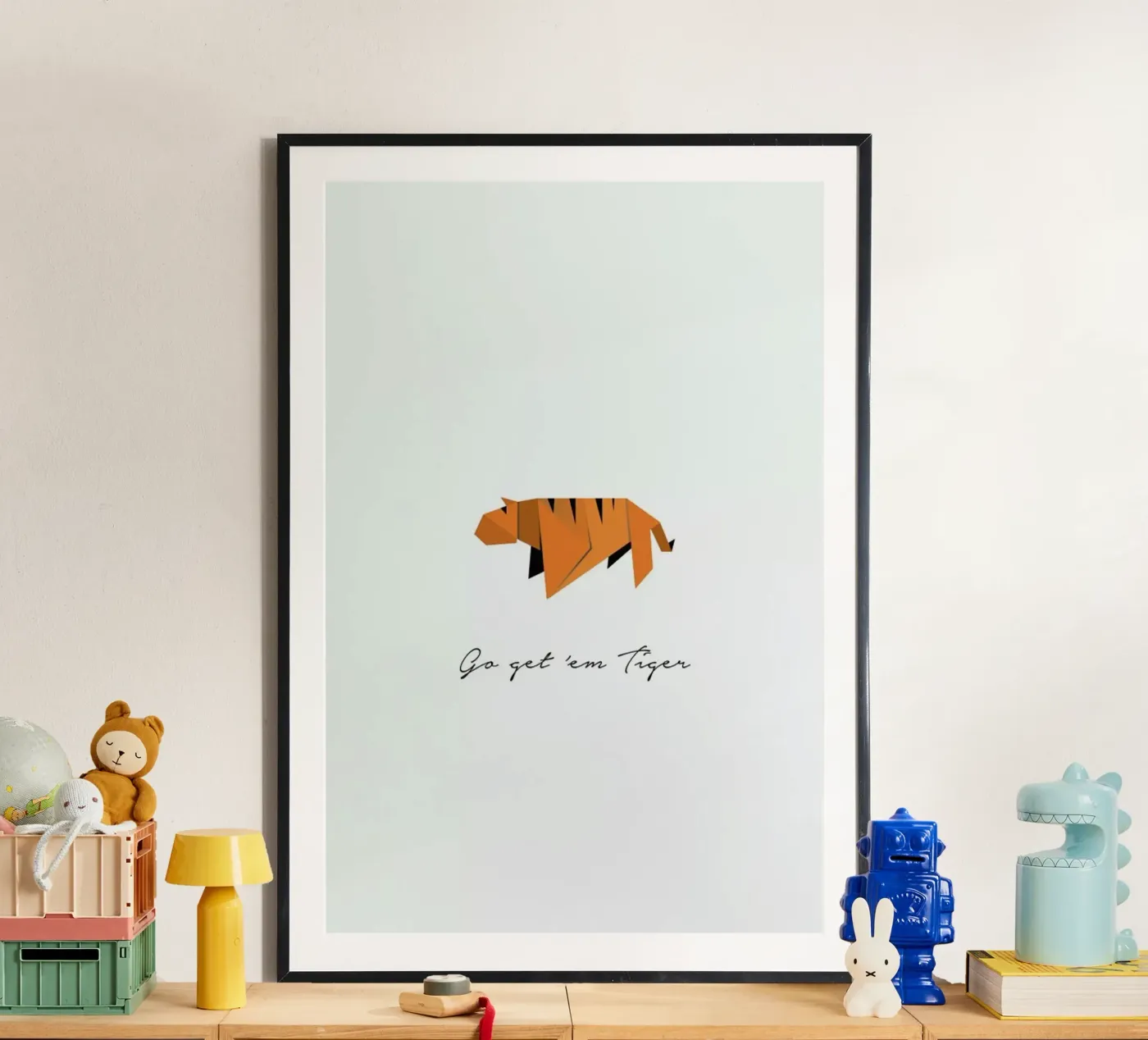 Tiger poster van Trabolt Design