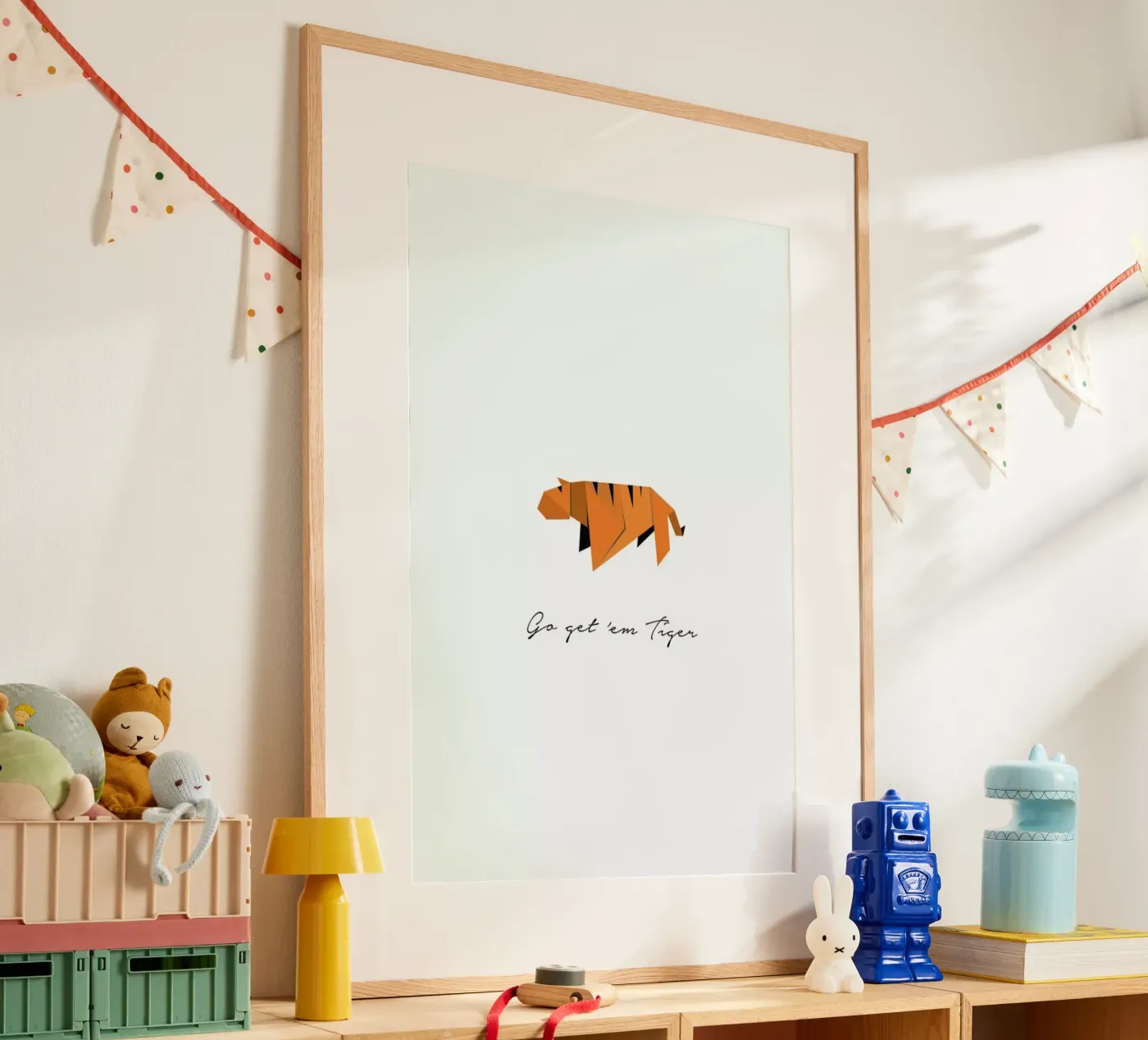 Tiger poster van Trabolt Design