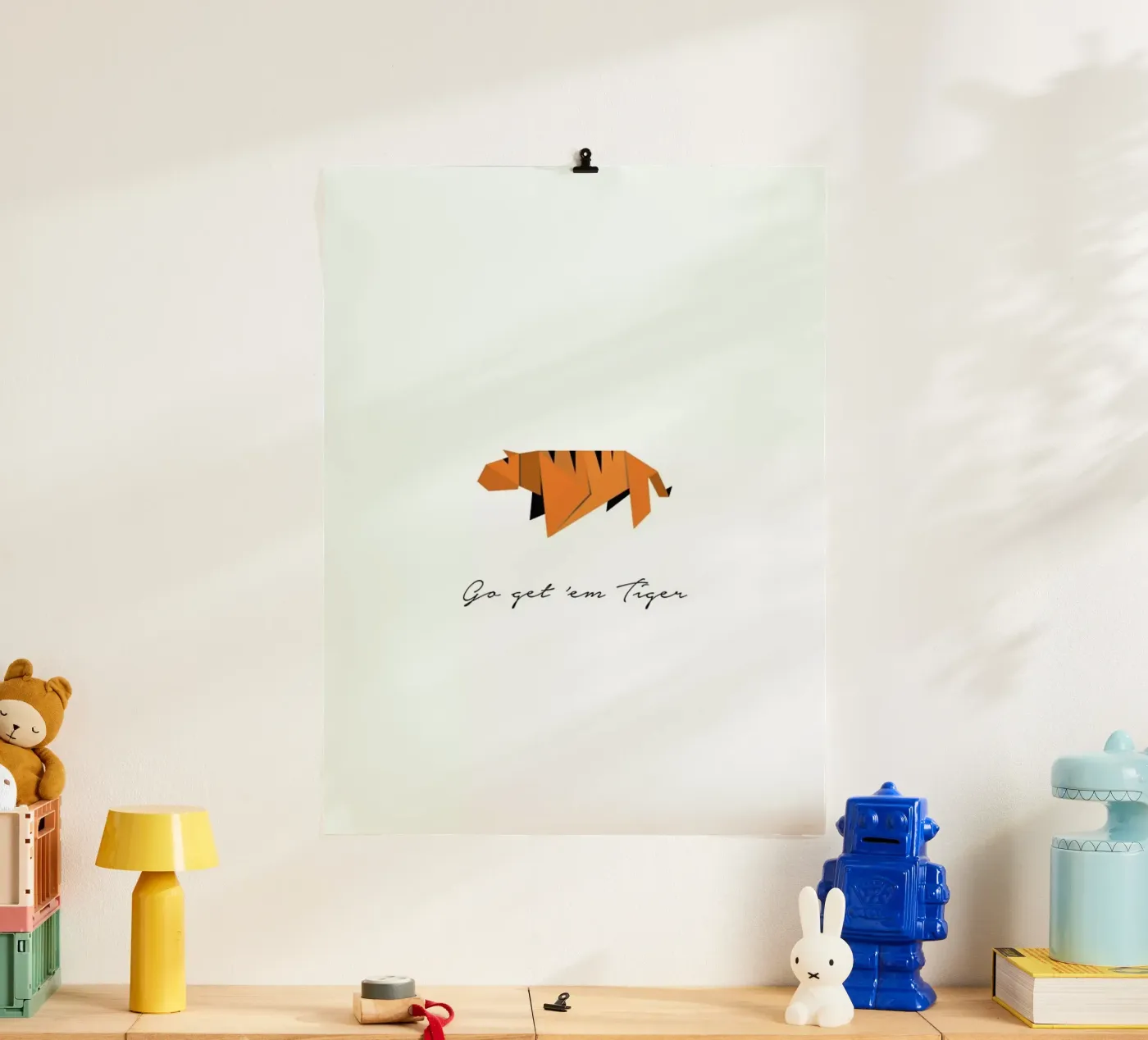 Tiger poster van Trabolt Design