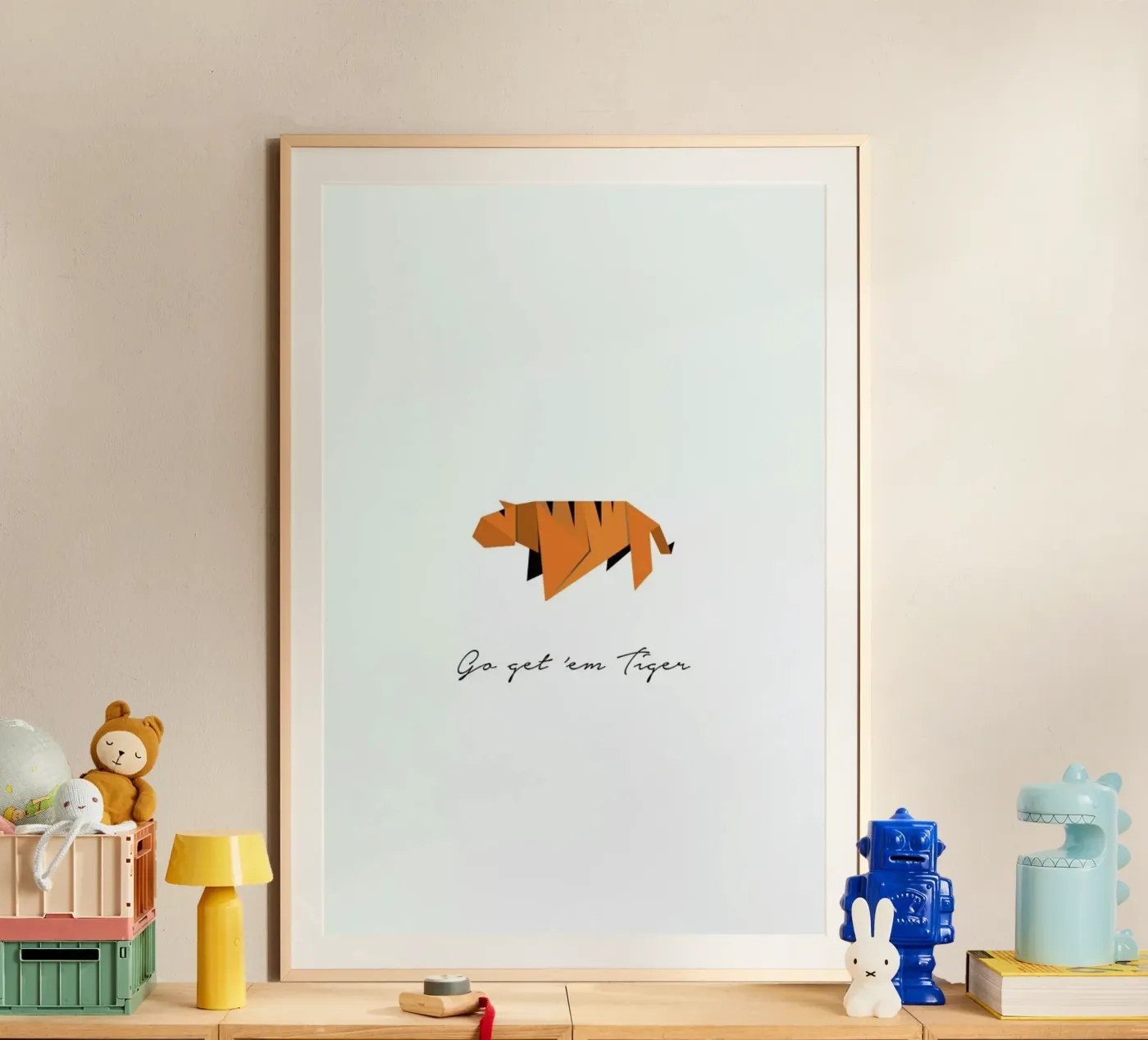 Tiger poster van Trabolt Design