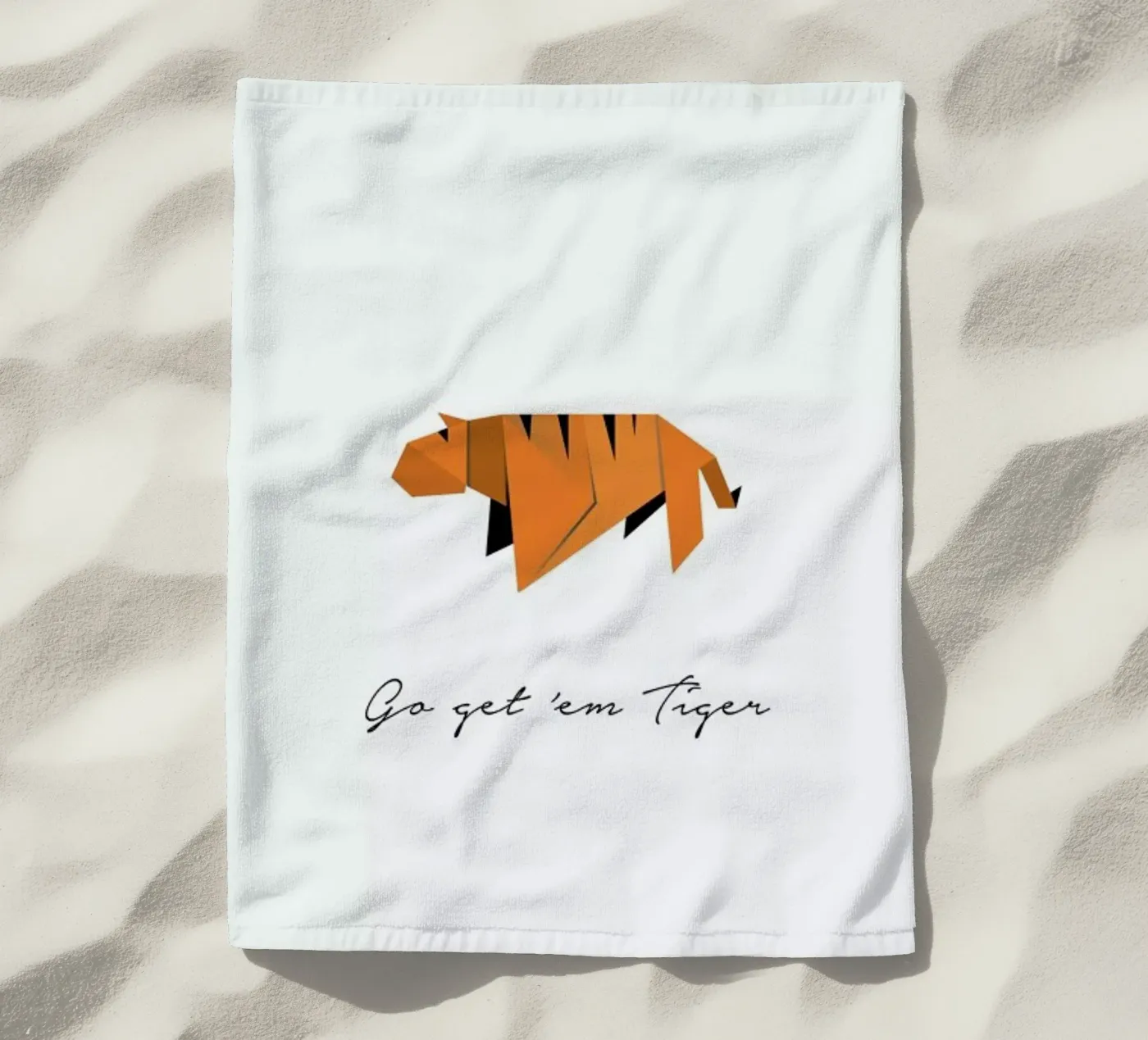 Tiger Strandtuch von Trabolt Design