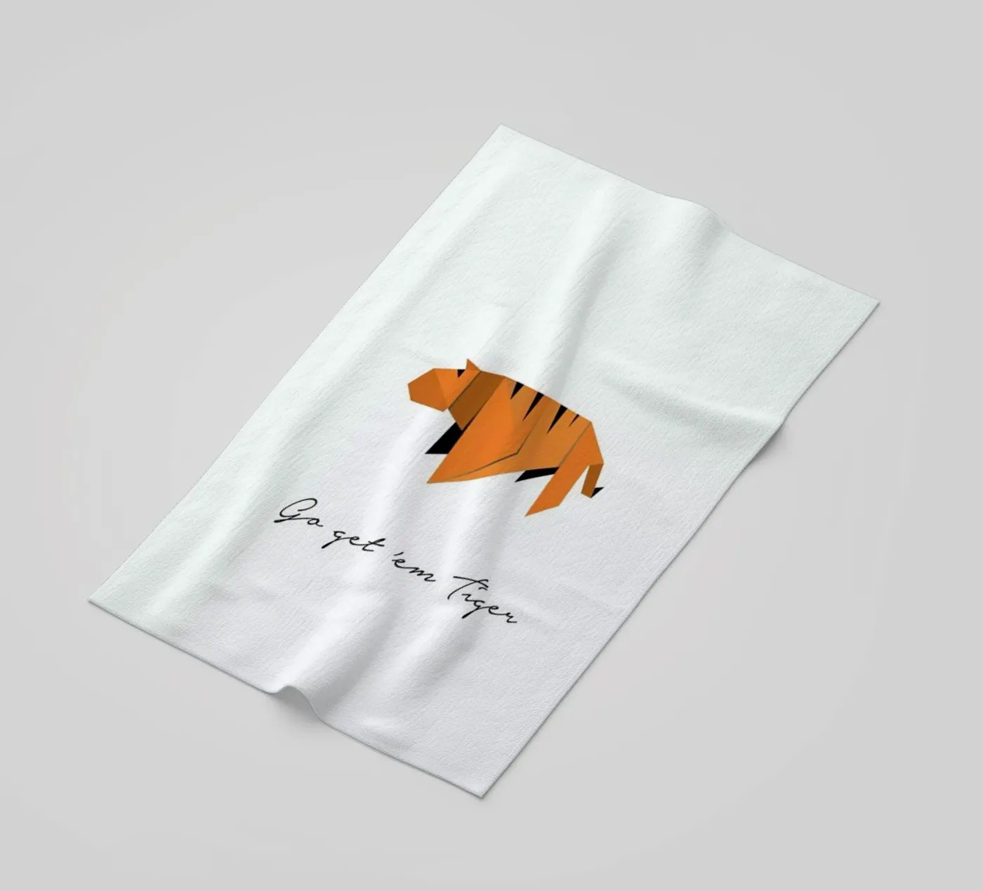 Tiger Strandtuch von Trabolt Design