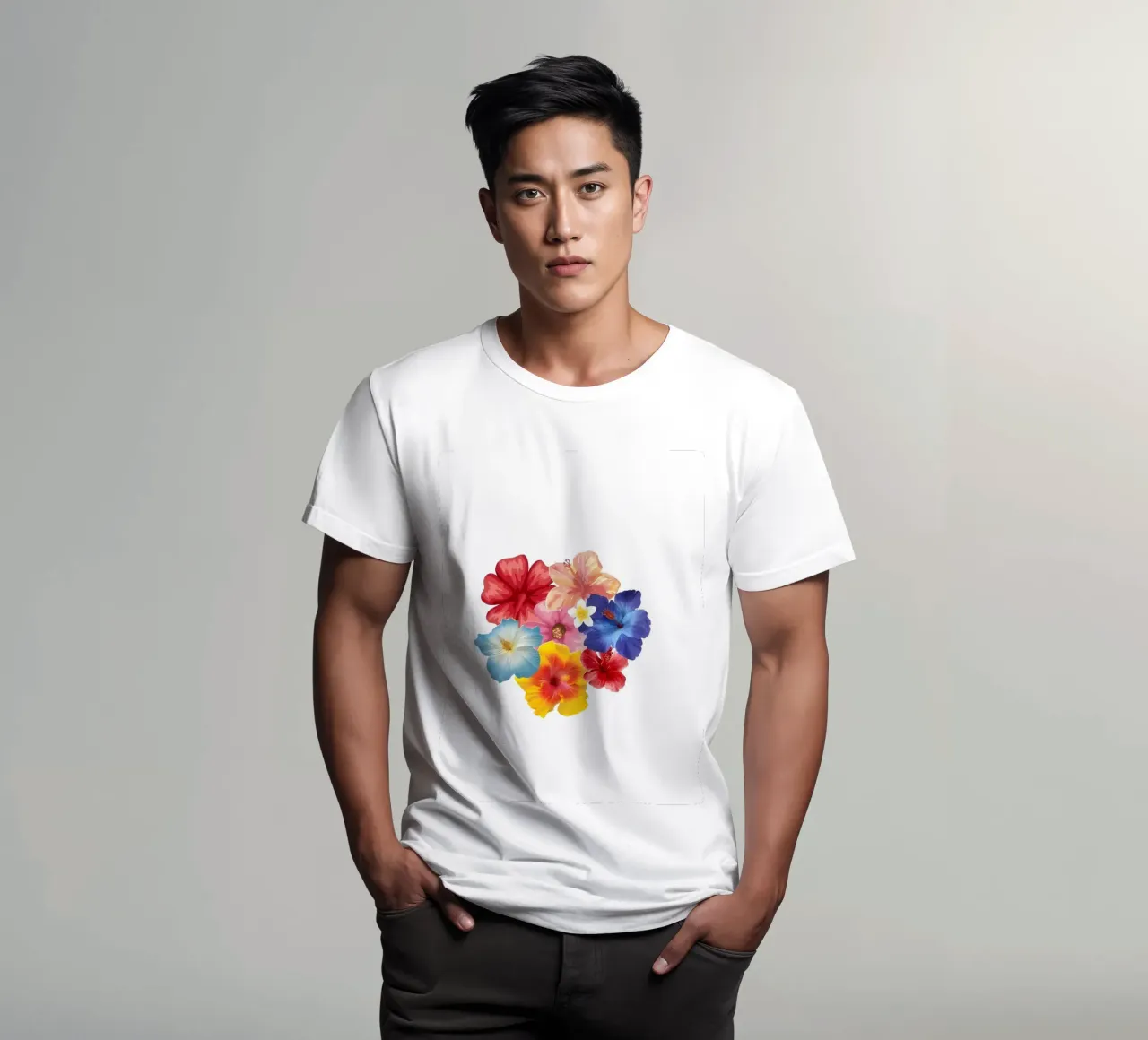I fiori t-shirt da Pixel Boy