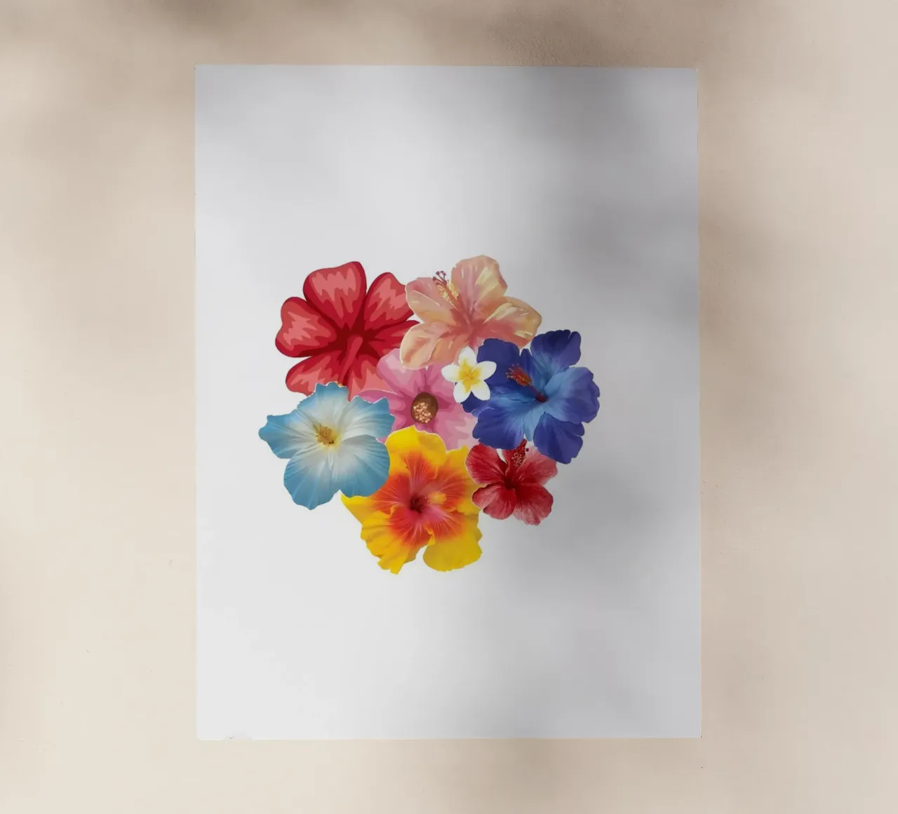 I fiori pellicola backlit da Pixel Boy