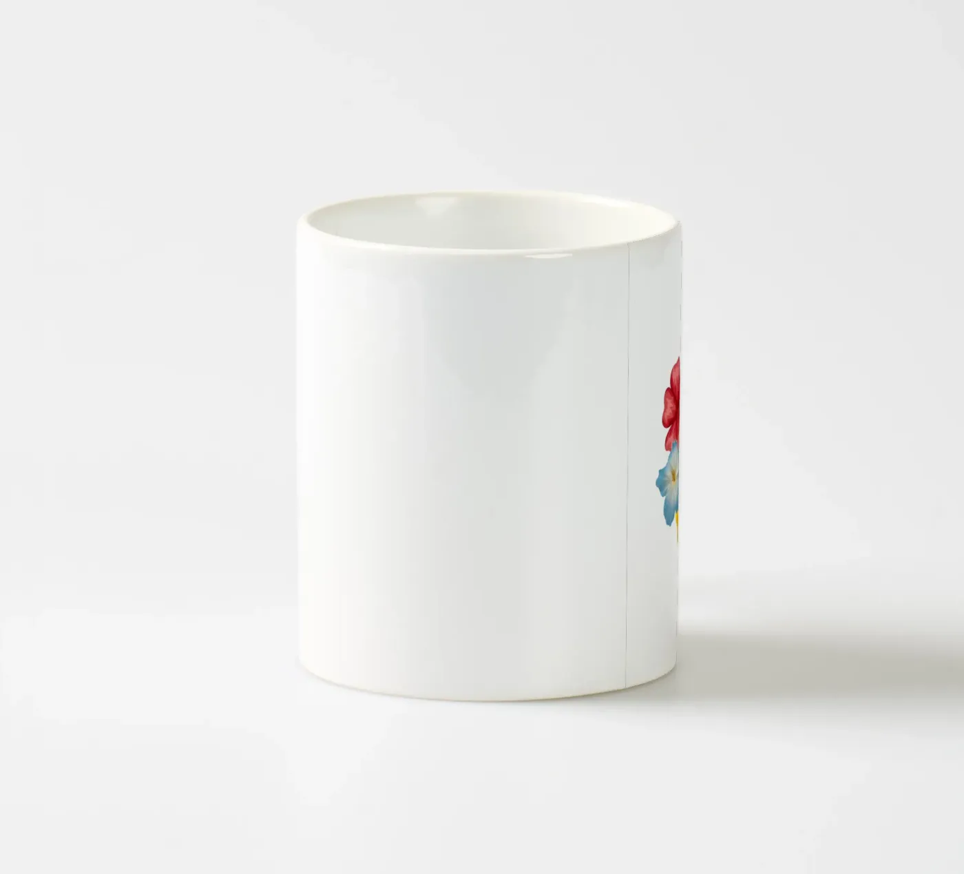 Flowers ceramic mug by Pixel Boy
