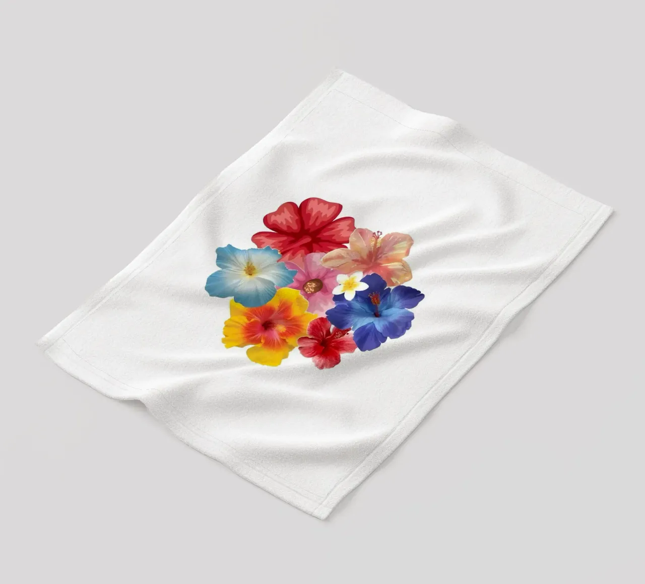 Blumen Fleecedecke von Pixel Boy