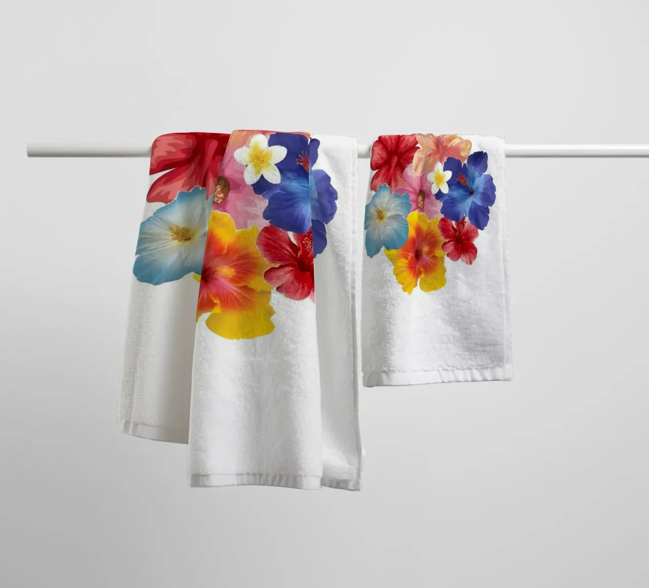 I fiori asciugamano da bagno da Pixel Boy