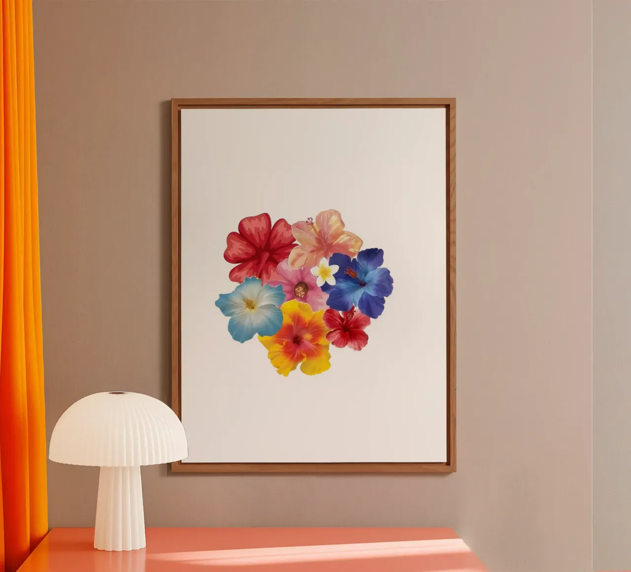 I fiori alluminio dibond da Pixel Boy