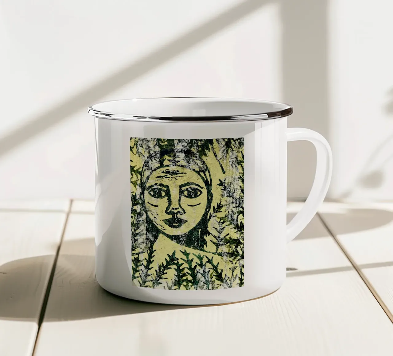 La cime tazza in smalto da apoplasticienne