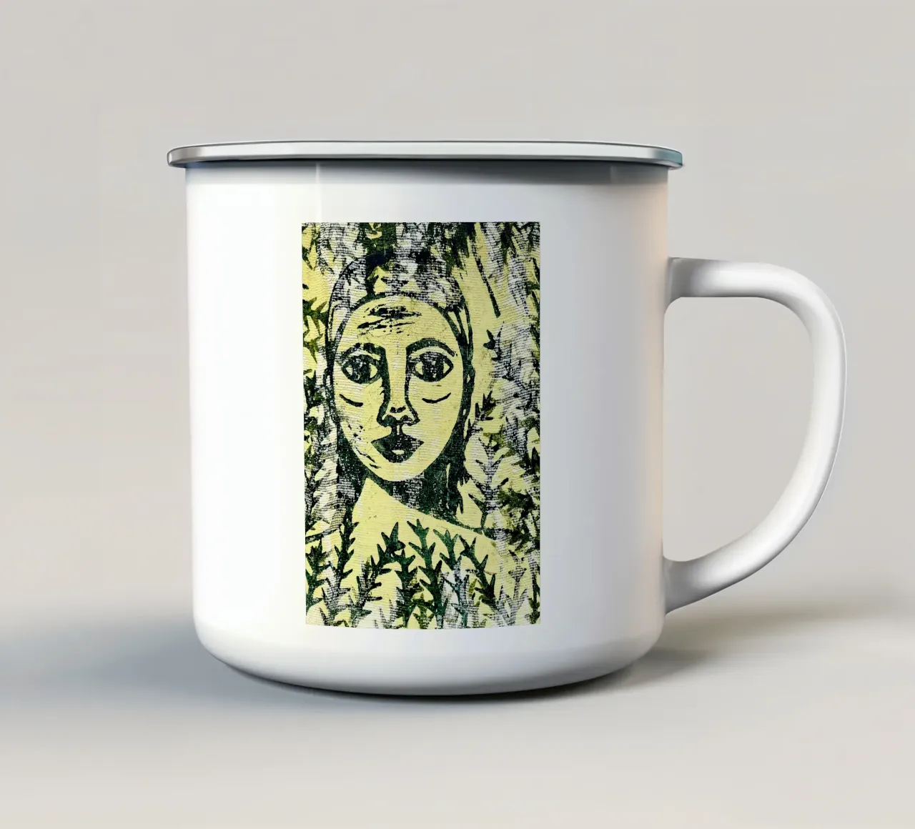 La cime tazza in smalto da apoplasticienne