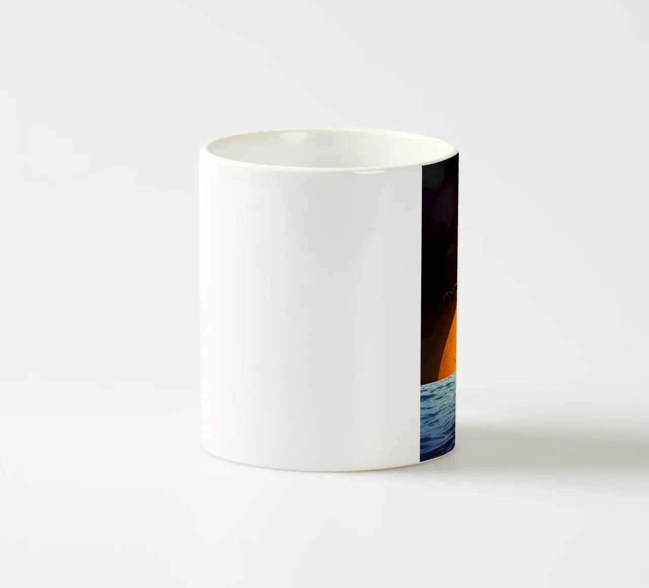 guardando il sole tazza in ceramica da Green