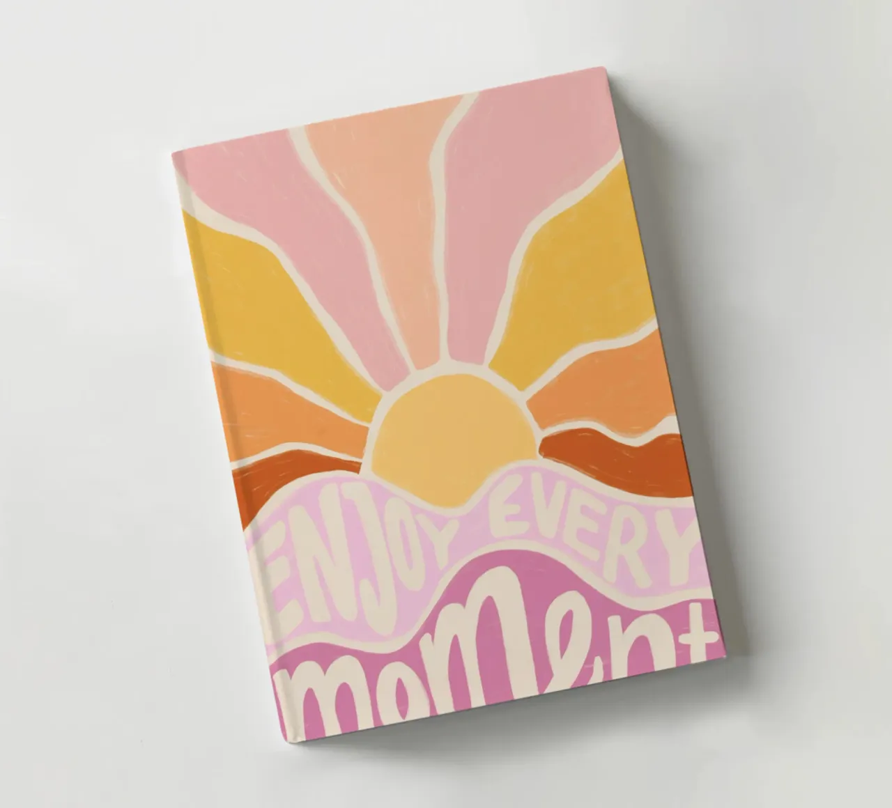 Enjoy Every Moment notebook by sidine shop