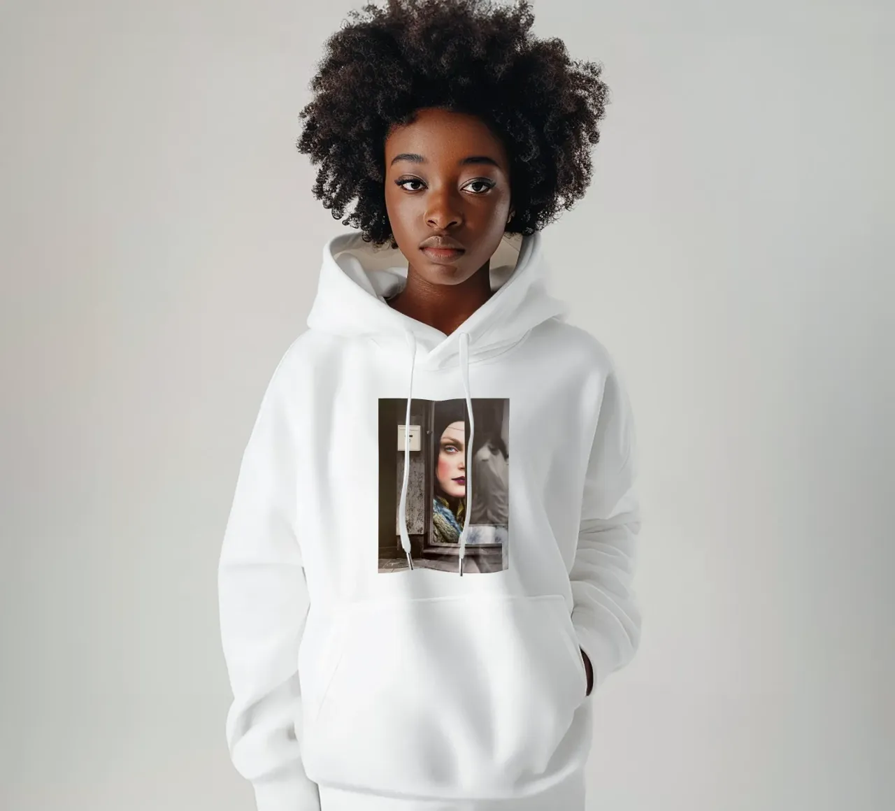 Hiding place hoodie by dekonstruktiv