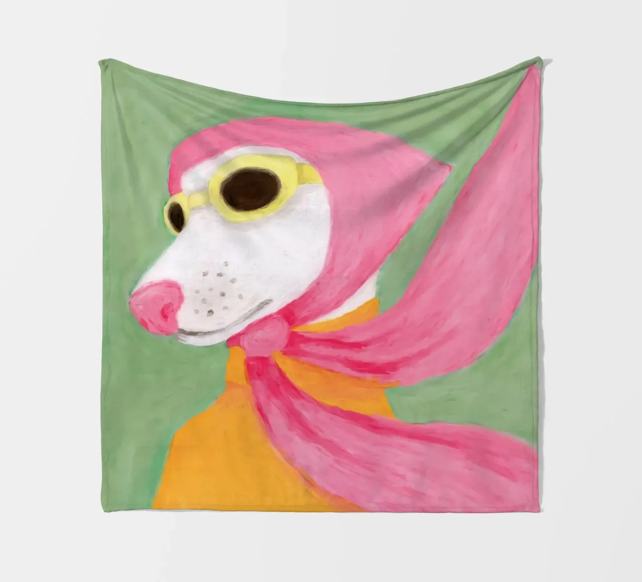 Doggo d'epoca coperta in pile da sidine shop