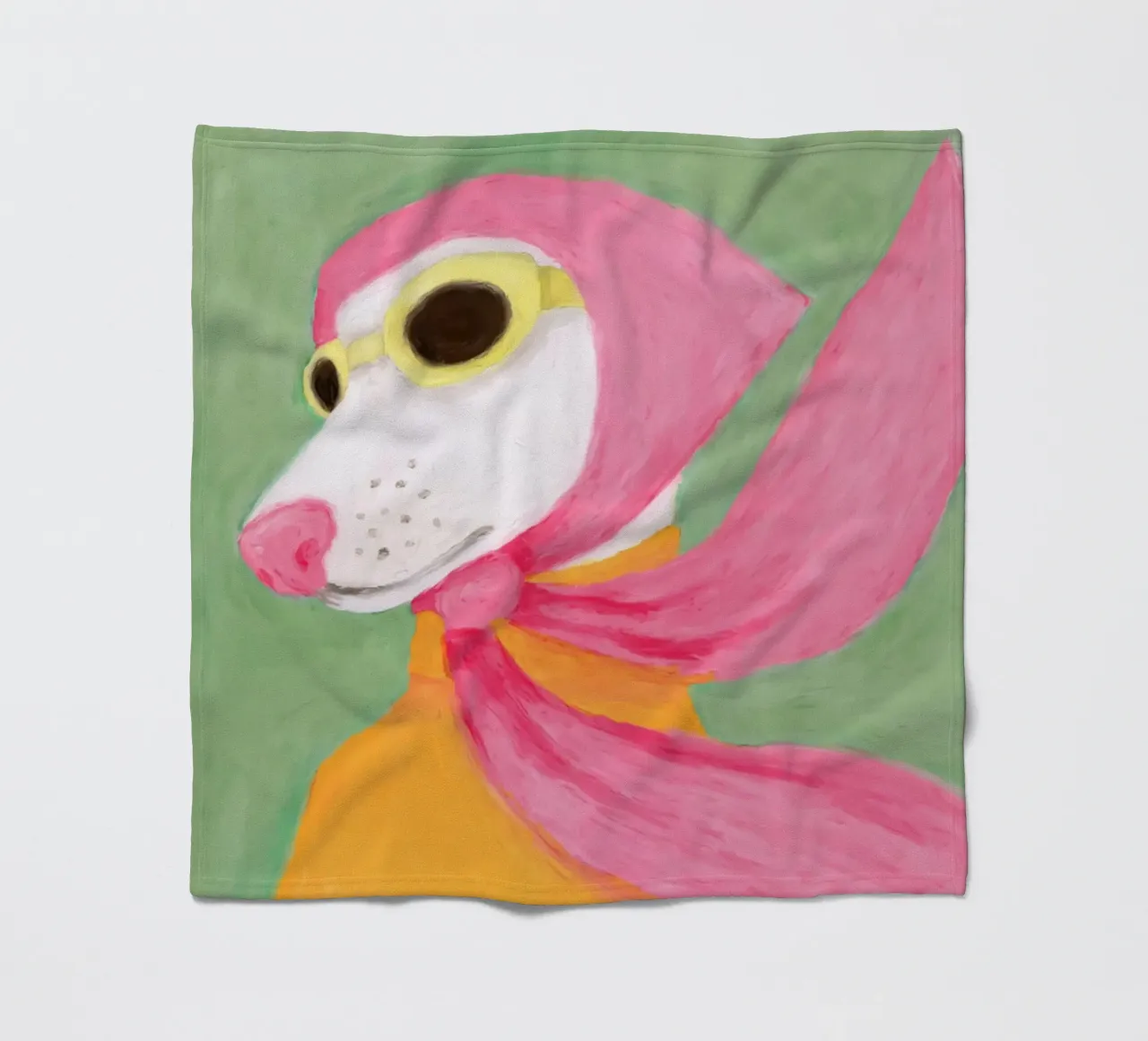 Doggo d'epoca coperta in pile da sidine shop