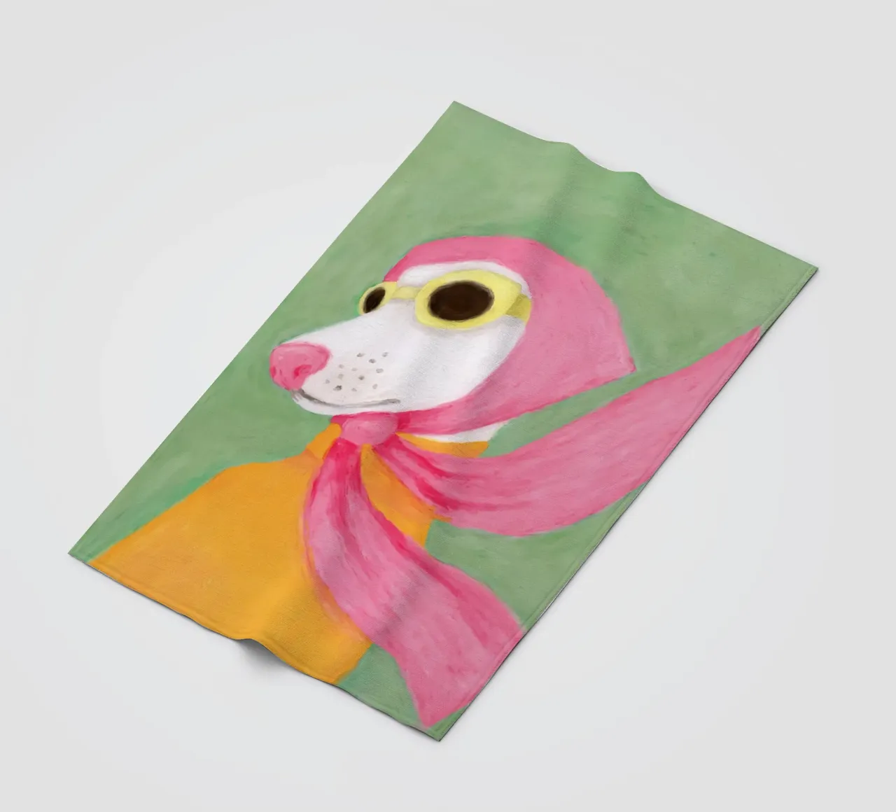 Doggo d'epoca coperta in pile da sidine shop