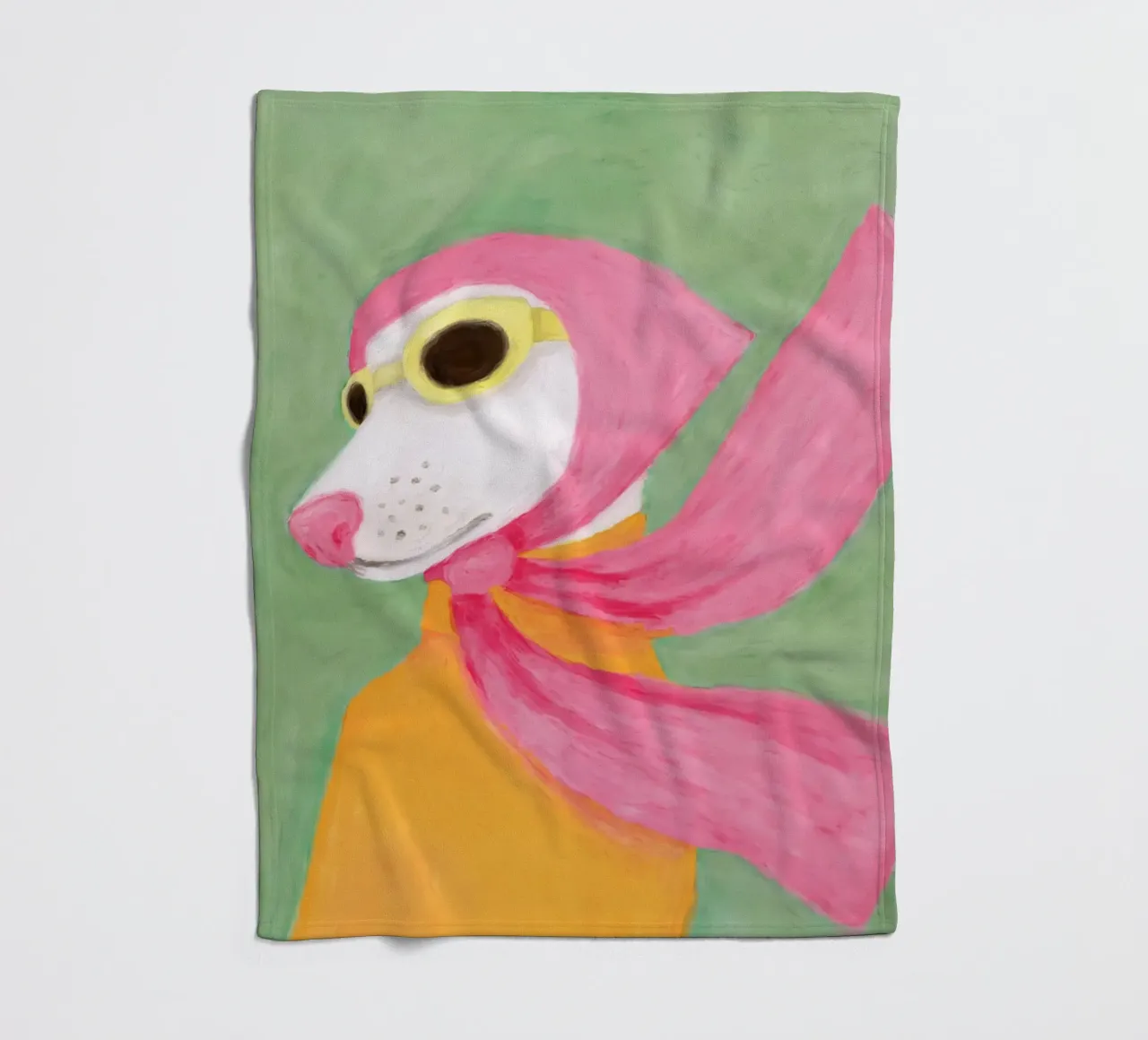 Doggo d'epoca coperta in pile da sidine shop