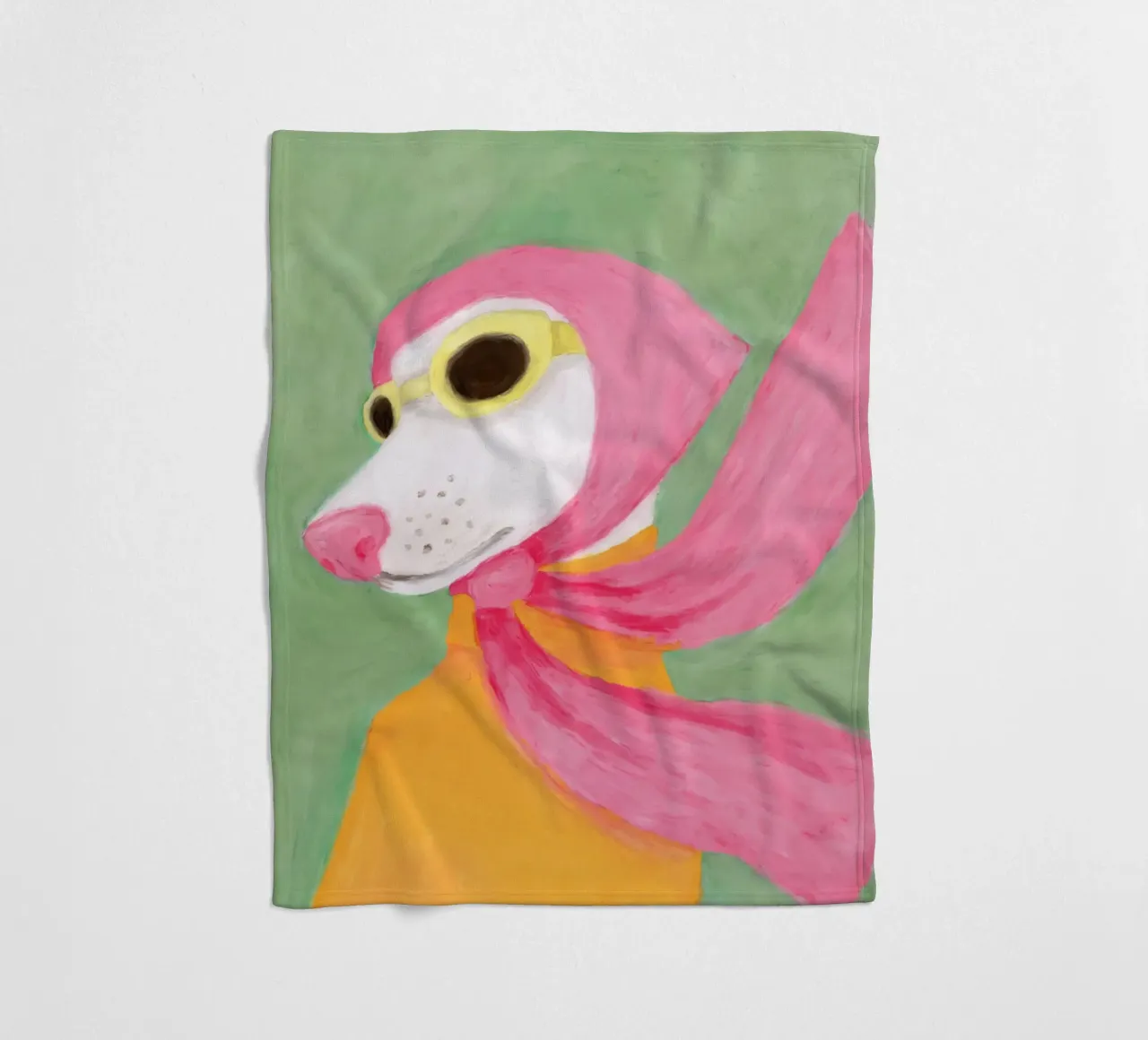 Doggo d'epoca coperta in pile da sidine shop