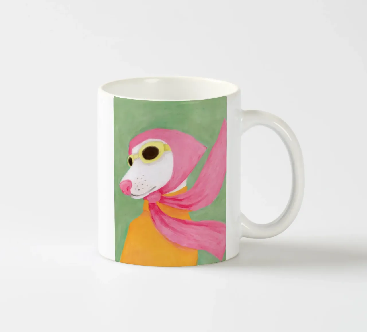 Doggo d'epoca tazza in ceramica da sidine shop