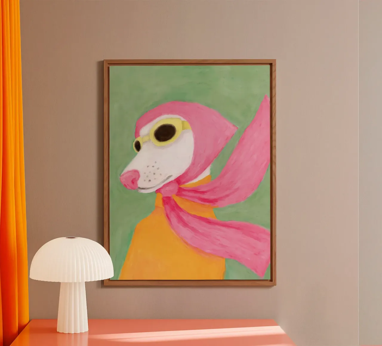 Doggo d'epoca alluminio dibond da sidine shop