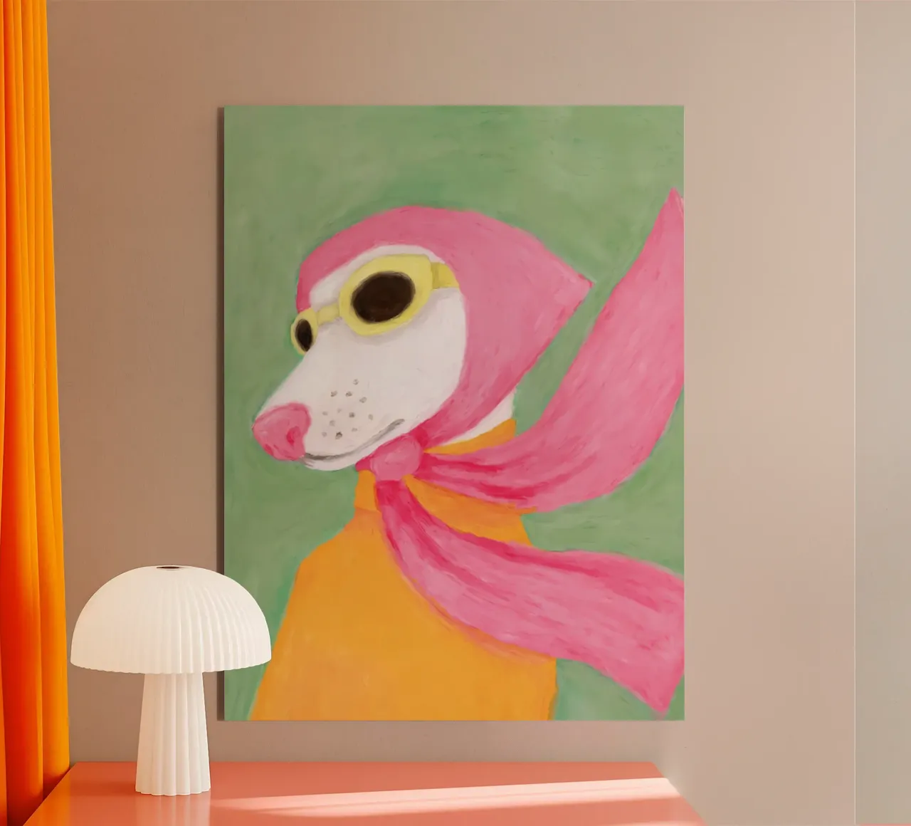 Doggo d'epoca alluminio dibond da sidine shop