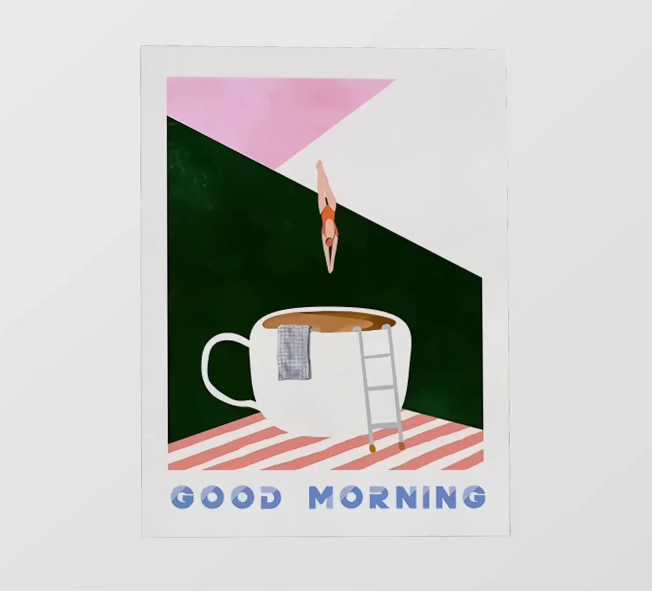 Buongiorno caffè subacqueo telo in pvc da sidine shop