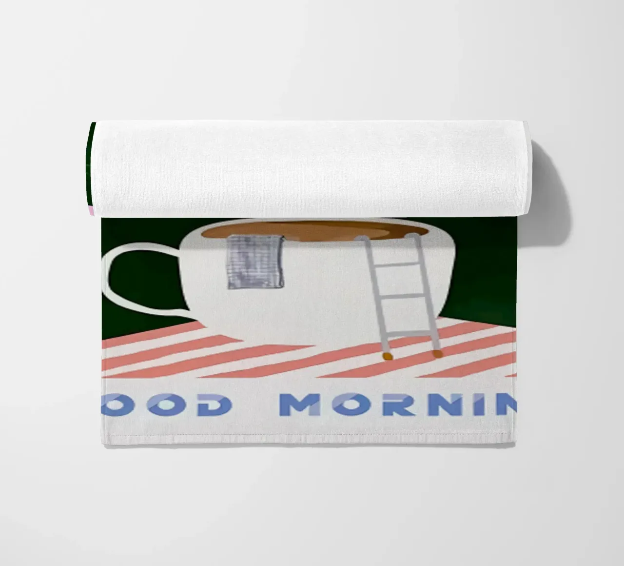 Buongiorno caffè subacqueo telo mare da sidine shop