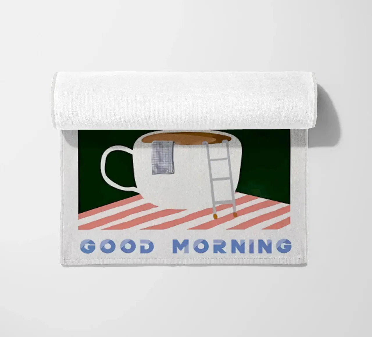 Buongiorno caffè subacqueo telo mare da sidine shop