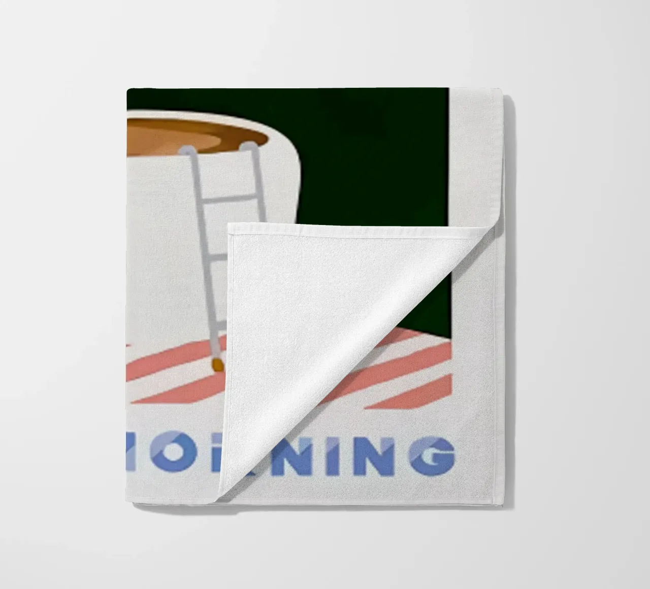 Buongiorno caffè subacqueo telo mare da sidine shop