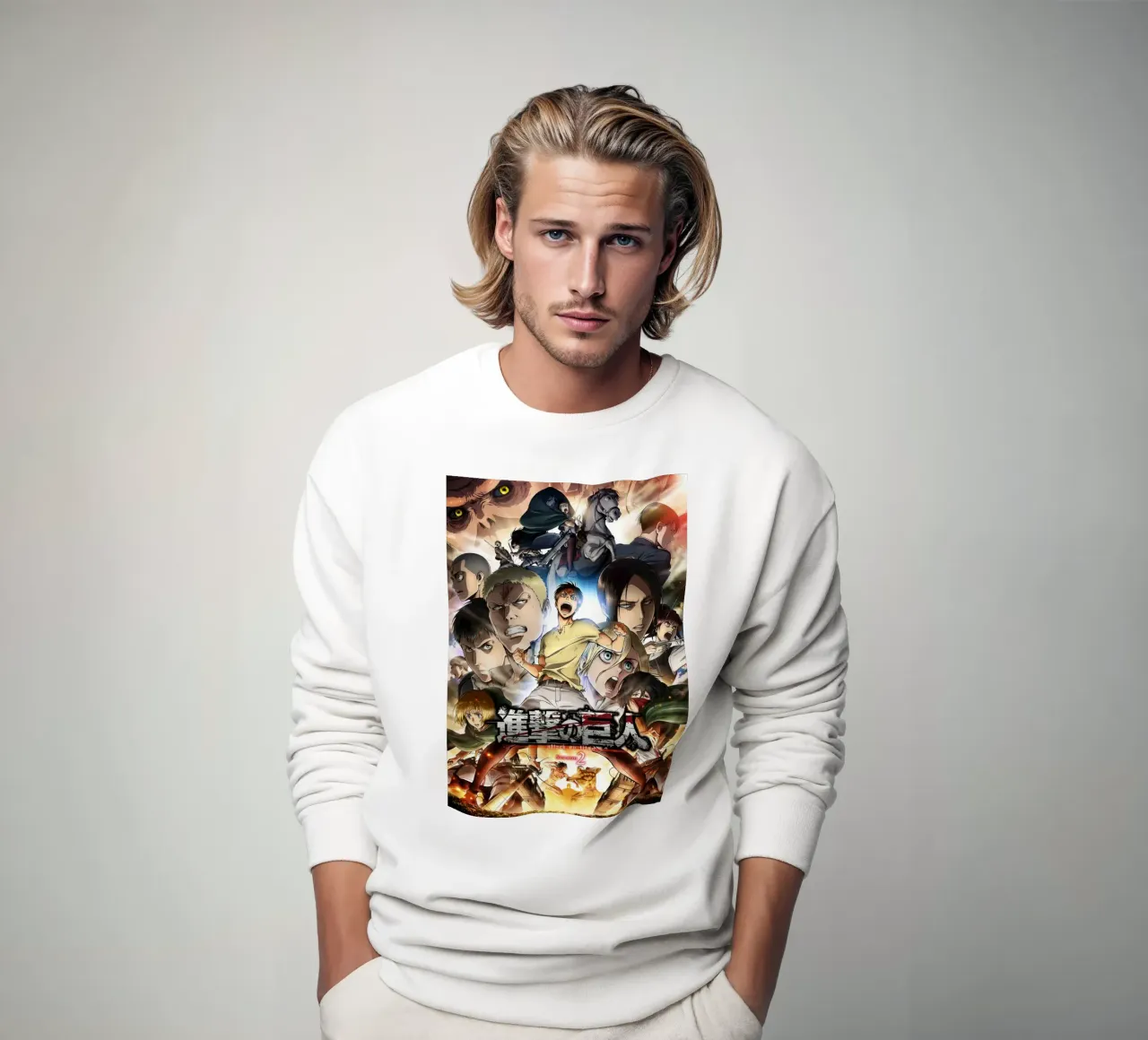 AOT S2 sudadera de sidine shop