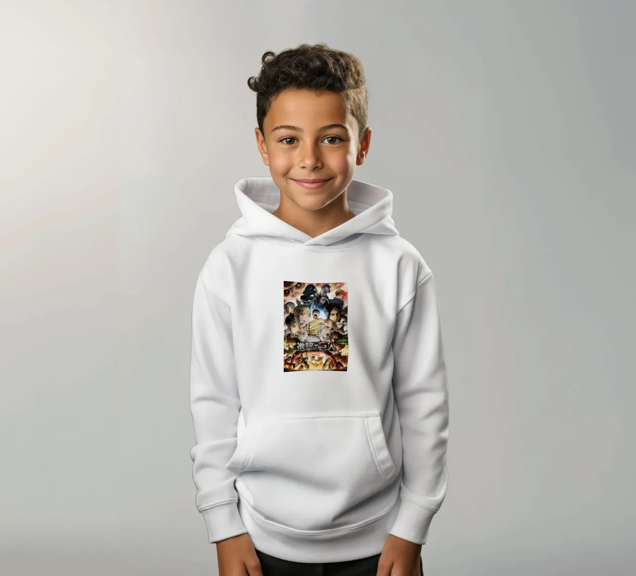 AOT S2 felpa bambino con cappuccio da sidine shop