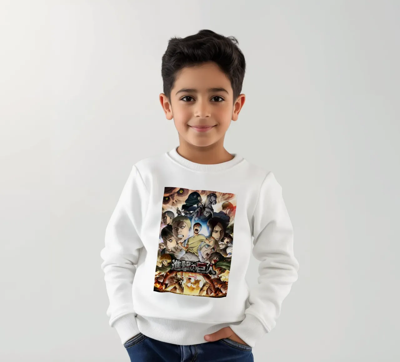 AOT S2 felpa bambino da sidine shop