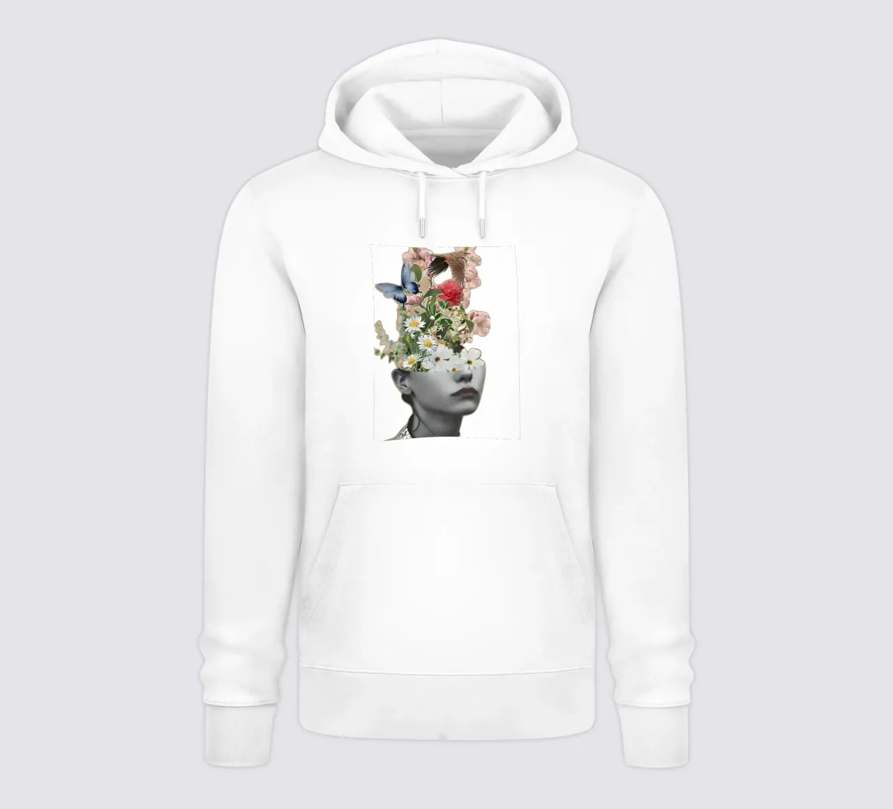 Una mente in fiore felpa con cappuccio da Pixel Boy